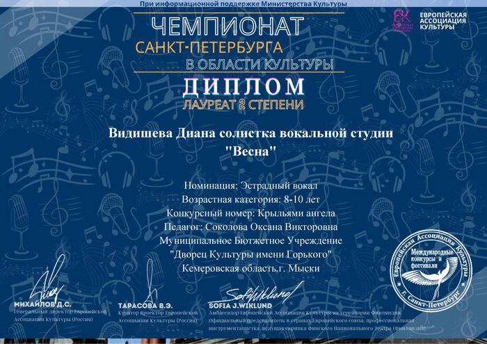 Чемпионат Санкт-Петербурга в области культуры